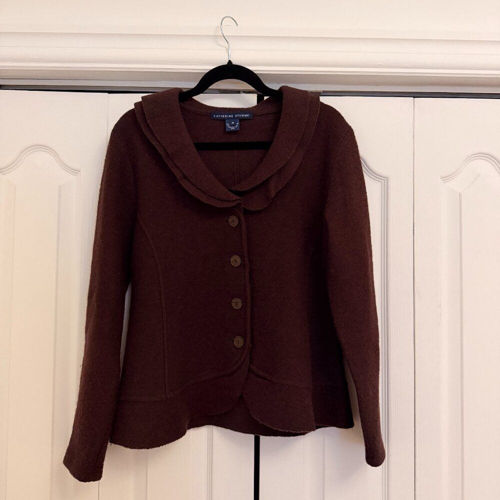 Wool Button Sweater